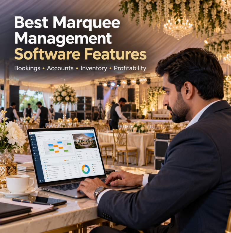 Best marquee management software features for Pakistani venue businesses